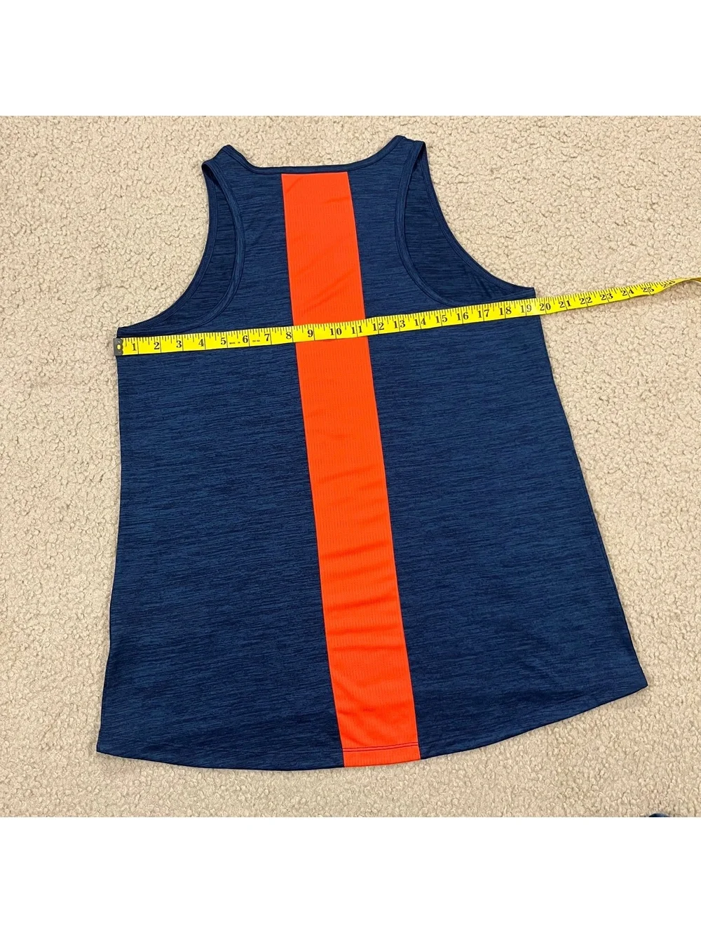 Nike Houston Astros Womens Navy Legacy Icon High Neck DriFIT Tank Top Size Large
